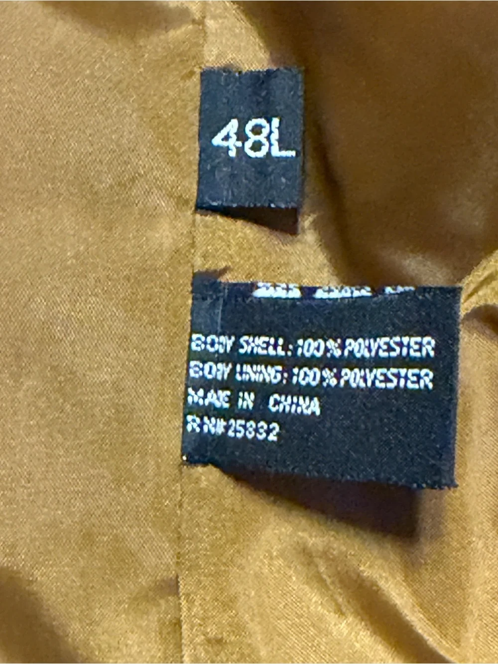 Circle S Vintage Men's Western-Style Blazer in Camel. Size 48L